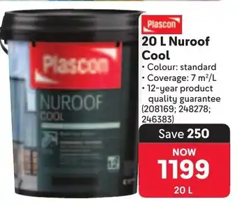 Makro Plascon Nuroof Cool offer