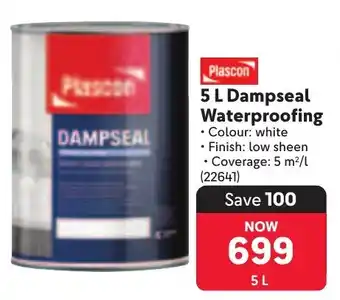 Makro Plascon Dampseal Waterproofing offer