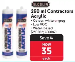 Makro ALCOLIN Contractors Acrylic offer