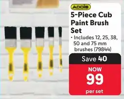 Makro ADDIS Cub Paint Brush Set offer
