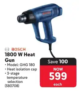 Makro BOSCH 1800 W Heat Gun offer