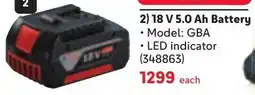 Makro BOSCH 18 V 5.0 Ah Battery offer