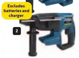 Makro RYOBI 18 V Brushless SDS Plus Rotary Hammer offer