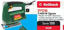 Makro RYOBI 400 W Jigsaw offer