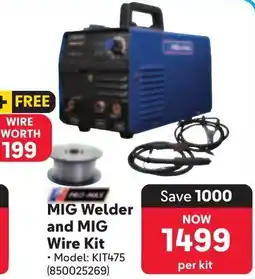 Makro PRO-MAX MIG Welder and MIG Wire Kit offer
