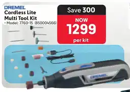 Makro DREMEL Cordless Lite Multi Tool Kit offer