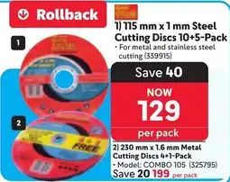 Makro Cutting Discs offer