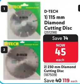 Makro D-TECH Diamond Cutting Disc offer