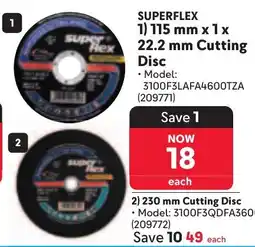 Makro SUPERFLEX Cutting Disc offer