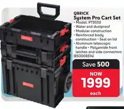 Makro QBRICK System Pro Cart Set offer