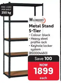 Makro Wildberry Metal Stand 5-Tier offer