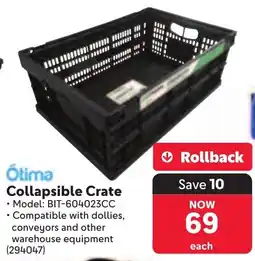 Makro Ótima Collapsible Crate offer