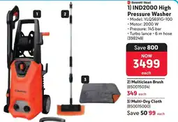 Makro Bernett Read IND2000 High Pressure Washer offer