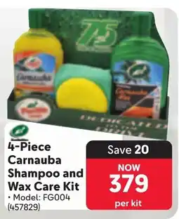 Makro Carnauba Shampoo and Wax Care Kit offer