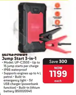 Makro Ultra-Power Jump Start 3-in-1 offer