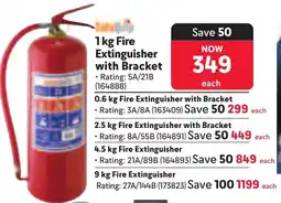 Makro Fire Extinguisher with Bracket offer
