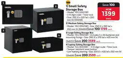 Makro Yale Small Safety Storage Box offer