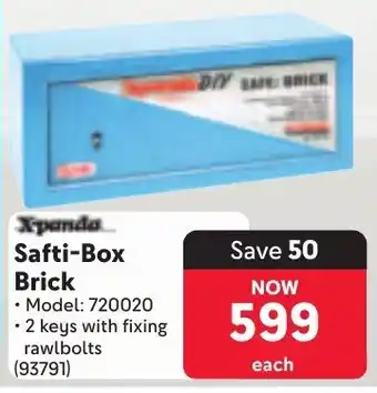 Makro Xpanda Safti-Box Brick offer