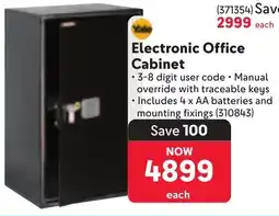 Makro Yale Electronic Office Cabinet offer