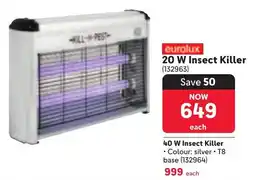 Makro Eurolux 20 W Insect Killer offer