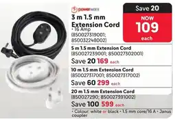 Makro Powerworx Extension Cord offer