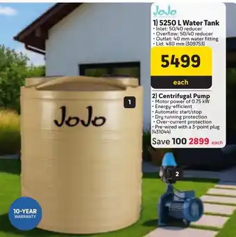 Makro JoJo Water Tank offer