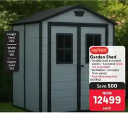 Makro KETER Garden Shed offer
