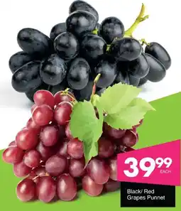 Save Black/ Red Grapes Punnet offer