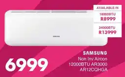 Save SAMSUNG Non Inv Aircon 12000BTU AR3000 offer