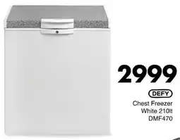 Save DEFY Chest Freezer White offer