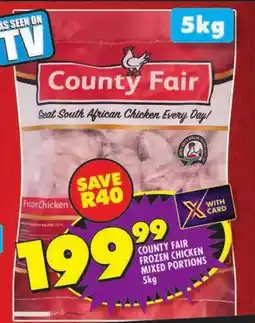 Shoprite County fair frozen chicken mixed portions offer