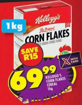 Shoprite Kellogg's corn flakes cereal offer