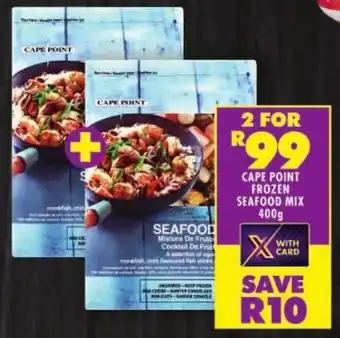 Shoprite Cape point frozen seafood mix offer