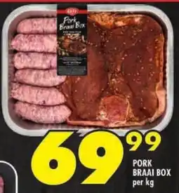 Shoprite Pork braai box offer