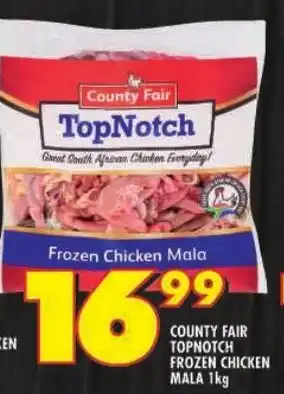 Shoprite County fair topnotch frozen chicken mala offer