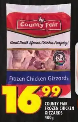 Shoprite County fair frozen chicken gizzards offer