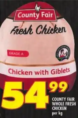 Shoprite County fair whole fresh chicken offer