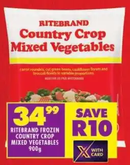 Shoprite Ritebrand frozen country crop mixed vegetables offer
