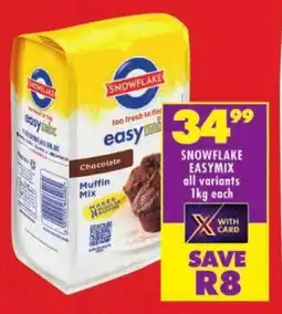 Shoprite Snowflake easymix offer