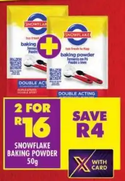Shoprite Snowflake baking powder offer