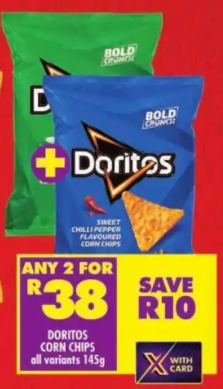 Shoprite Doritos corn chips offer