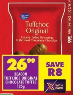 Shoprite Beacon toffchoc original chocolate toffee offer