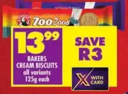 Shoprite Bakers cream biscuits offer