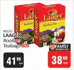 KitKat Cash and Carry LAAGER Rooibos Teabags 80s offer