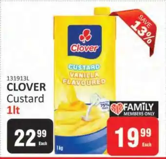 KitKat Cash and Carry CLOVER Custard 1lt offer