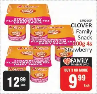 KitKat Cash and Carry CLOVER Family Snack 100g 4s Strawberry offer
