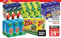 KitKat Cash and Carry ZOOM 125, Tropika, Purejoy, Rhodes, Fruitee Juices Assorted 200ml 6s offer