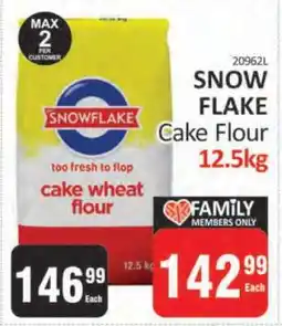 KitKat Cash and Carry SNOW FLAKE Cake Flour 12.5kg offer