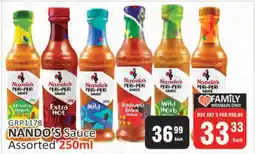 KitKat Cash and Carry NANDO'S Sauce Assorted 250ml offer