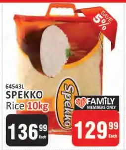 KitKat Cash and Carry SPEKKO RICE 10kg offer